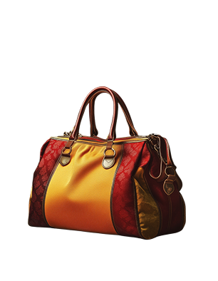 Luxurious handbag display
